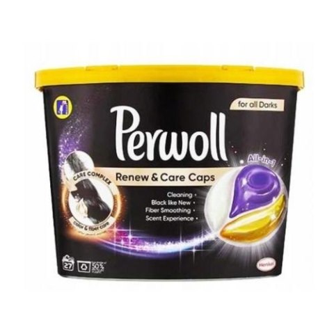 Perwoll kapsułki do prania czarnych i ciemnych tkanin 28 szt (Niemcy) Perwoll kapsułki do prania czarnych i ciemnych tkanin 28 szt (Niemcy)