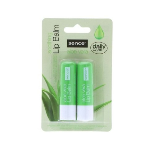 Sence pomadka ochronna do ust Aloe Vera 2x 4,3g (Wielka Brytania) Sence pomadka ochronna do ust Aloe Vera 2x 4,3g (Wielka Brytania)