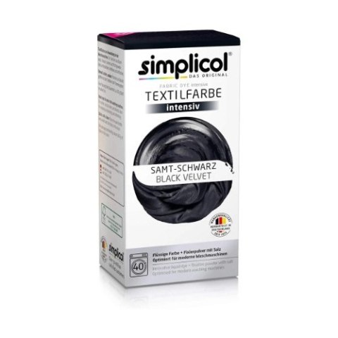 Simplicol Czarny Barwnik Do Tkanin Ciemnych Samt Schwarz (Niemcy) Simplicol Czarny Barwnik Do Tkanin Ciemnych Samt Schwarz (Niemcy)