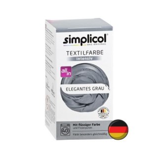 Simplicol Niemiecki Szary Barwnik Do Tkanin Elegantes Grau (Niemcy)