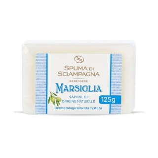 Spuma Di Sciampagna Delikatne Antybakteryjne Marsylskie Mydło w Kostce 125g (Włochy)