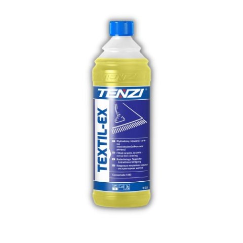 TENZI TEXTILEX Płyn Szampon do Prania Odkurzaczem Ekstrakcyjnym 1l TENZI TEXTILEX Płyn Szampon do Prania Odkurzaczem Ekstrakcyjnym 1l
