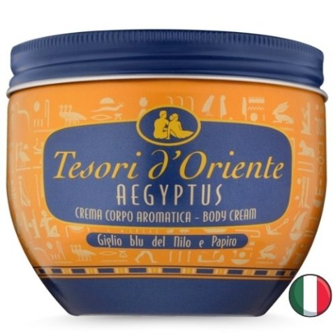 Tesori d'Oriente Aegyptus Krem Balsam do Ciała Kwiatowy 300 ml (Włochy) Tesori d'Oriente Aegyptus Krem Balsam do Ciała Kwiatowy 300 ml (Włochy)
