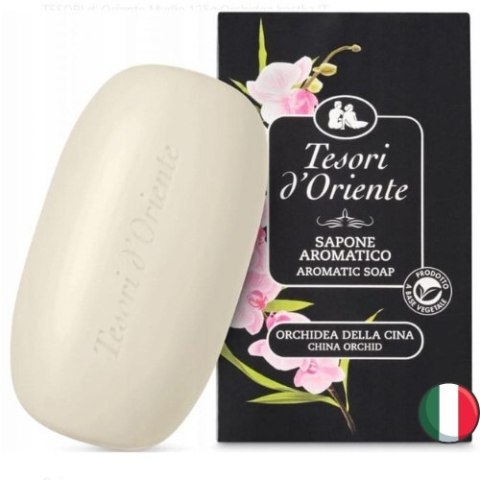 Tesori d'Oriente Chińska Orchidea Mydło w Kostce Kwiatowe 125 g (Włochy) Tesori d'Oriente Chińska Orchidea Mydło w Kostce Kwiatowe 125 g (Włochy)