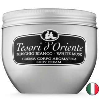 Tesori d'Oriente Muschio Bianco Krem Balsam do Ciała Białe Piżmo 300 ml (Włochy)