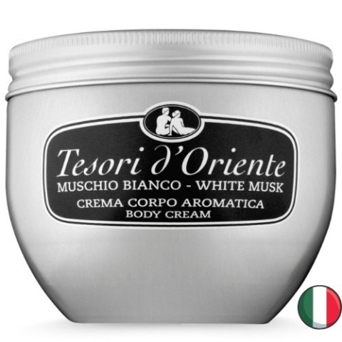 Tesori d'Oriente Muschio Bianco Krem Balsam do Ciała Białe Piżmo 300 ml (Włochy) Tesori d'Oriente Muschio Bianco Krem Balsam do Ciała Białe Piżmo 300 ml (Włochy)