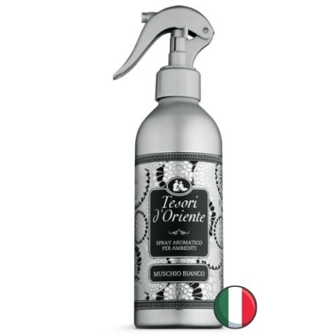 Tesori d'Oriente Odświeżacz Powietrza w Sprayu Muschio Bianco Białe Piżmo 250 ml (Włochy) Tesori d'Oriente Odświeżacz Powietrza w Sprayu Muschio Bianco Białe Piżmo 250 ml (Włochy)