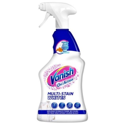 Vanish Oxi Action White Odplamiacz do Białego w Sprayu 500 ml Vanish Oxi Action White Odplamiacz do Białego w Sprayu 500 ml