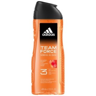 Adidas Men Team Force 3w1 Żel pod Prysznic dla Mężczyzn 400 ml