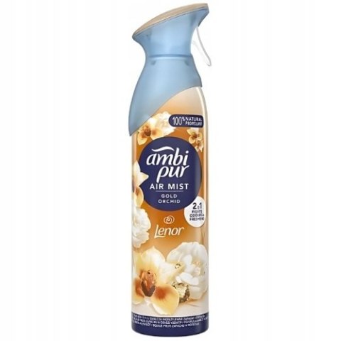 Ambi Pur Gold Orchid Złota Orchidea Odświeżacz Powietrza w Sprayu 185 ml Ambi Pur Gold Orchid Złota Orchidea Odświeżacz Powietrza w Sprayu 185 ml