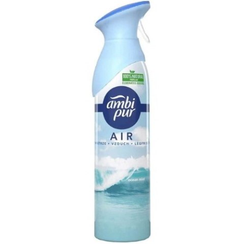 Ambi Pur Ocean Mist Morski Świeży Odświeżacz Powietrza w Sprayu 185 ml Ambi Pur Ocean Mist Morski Świeży Odświeżacz Powietrza w Sprayu 185 ml