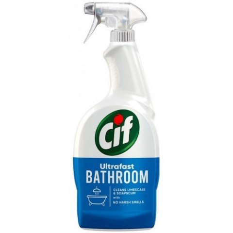 Cif Ultrafast Bathroom Spray do Czyszczenia Łazienki Odkamieniacz 500 ml Cif Ultrafast Bathroom Spray do Czyszczenia Łazienki Odkamieniacz 500 ml