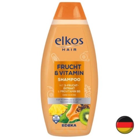 Elkos Frucht & Vitamin Szampon do Włosów Normalnych 500 ml (Niemcy) Elkos Frucht & Vitamin Szampon do Włosów Normalnych 500 ml (Niemcy)