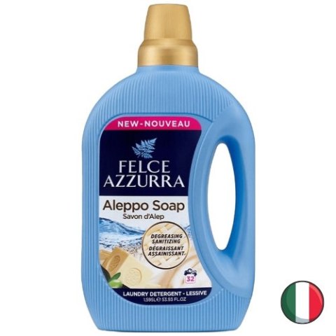 Felce Azzurra Aleppo Soap Uniwersalny Żel do Prania z Mydłem 32 prania (Włochy) Felce Azzurra Aleppo Soap Uniwersalny Żel do Prania z Mydłem 32 prania (Włochy)