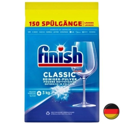 Finish Calgonit Classic Reiniger Pulver Proszek do Zmywarki XXL 150 cykli (Niemcy) Finish Calgonit Classic Reiniger Pulver Proszek do Zmywarki XXL 150 cykli (Niemcy)