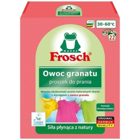 Frosch Proszek do Prania Koloru Owoc Granatu 22 prania Frosch Proszek do Prania Koloru Owoc Granatu 22 prania