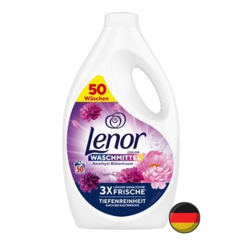 Lenor 2w1 Amethyst Żel do Prania Color 50 prań (Niemcy) Lenor 2w1 Amethyst Żel do Prania Color 50 prań (Niemcy)