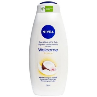 Nivea Welcome Sunshine Żel pod Prysznic Olejek Migdałowy Kokos 750 ml