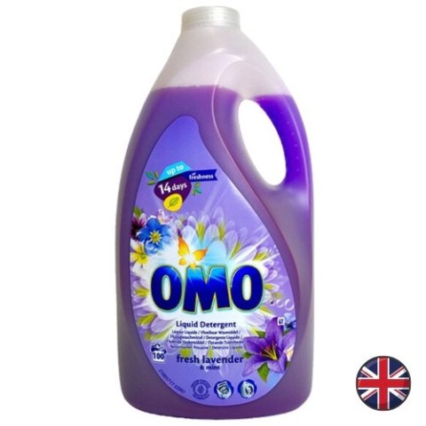 OMO Uniwersalny Żel do Prania Lawenda Mięta 100 prań (Wielka Brytania) OMO Uniwersalny Żel do Prania Lawenda Mięta 100 prań (Wielka Brytania)