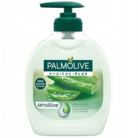 Palmolive Sensitive Aloe Vera Mydło w Płynie z Pompką 300 ml Palmolive Sensitive Aloe Vera Mydło w Płynie z Pompką 300 ml