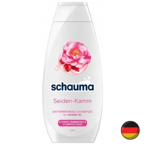 Schauma Seiden-Kamm Szampon do Włosów Matowych i Trudnych do Rozczesywania 400 ml (Niemcy) Schauma Seiden-Kamm Szampon do Włosów Matowych i Trudnych do Rozczesywania 400 ml (Niemcy)