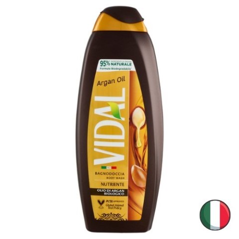 Vidal Argan Oil Żel pod Prysznic Olej Arganowy 600 ml (Włochy) Vidal Argan Oil Żel pod Prysznic Olej Arganowy 600 ml (Włochy)