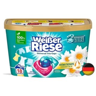 Weiser Riese Uniwersalne Kapsułki 3w1 Aromaterapia Lotos Olejek Migdałowy 18 szt. (Niemcy)