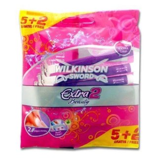 Wilkinson Extra 2 Beauty Maszynki Jednorazowe 5+2 szt. (Niemcy)
